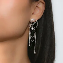 Earrings*Boogzel Clothing Girl With a Pearl Outline Earrings