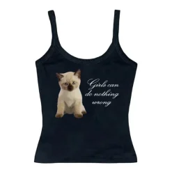 Y2K Tops*Boogzel Clothing Girls Can Do Nothing Wrong Tank Top