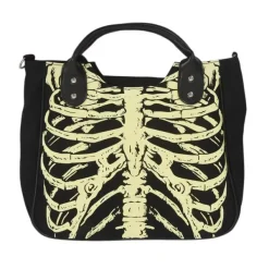 Bags & Purses*Boogzel Clothing Glow In The Dark Skeleton Bag Black
