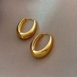 Earrings*Boogzel Clothing en Hoop Earrings Gold