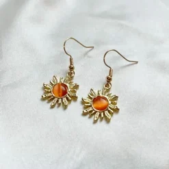 Earrings*Boogzel Clothing Golden Hour Sun Earrings