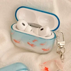 Other|Iphone Cases*Boogzel Clothing Goldfish Aesthetic AirPods Case Blue