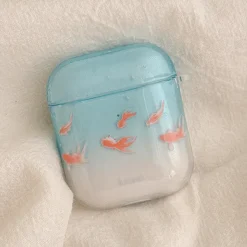Other|Iphone Cases*Boogzel Clothing Goldfish Aesthetic AirPods Case Blue