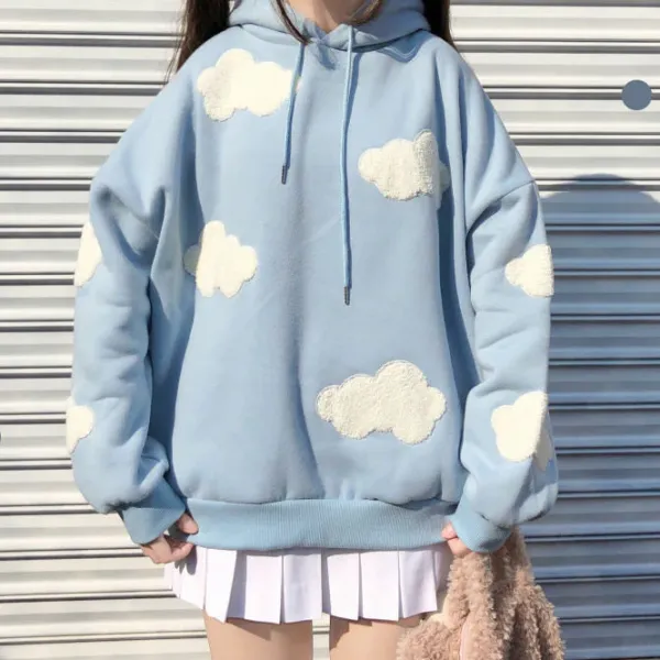 Hoodies*Boogzel Clothing Gone Dreaming Cloud Hoodie
