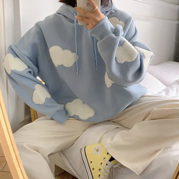Hoodies*Boogzel Clothing Gone Dreaming Cloud Hoodie