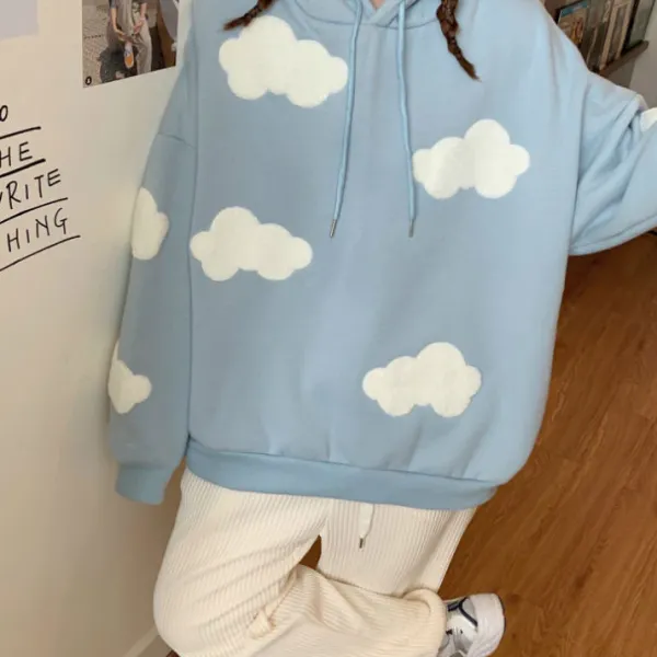 Hoodies*Boogzel Clothing Gone Dreaming Cloud Hoodie