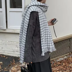 Other*Boogzel Clothing Good Manners Houndstooth Scarf