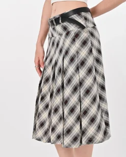 Skirts*Boogzel Clothing Good Manners Plaid Kilt Skirt