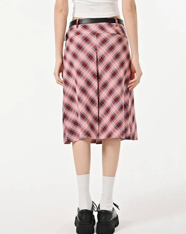 Skirts*Boogzel Clothing Good Manners Plaid Kilt Skirt