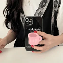 Iphone Cases*Boogzel Clothing Good Mood iPhone Case Black