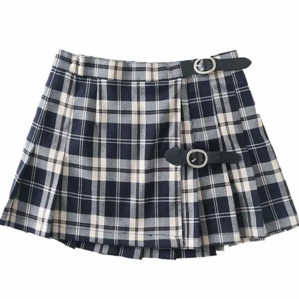 Skirts*Boogzel Clothing Gossip Goes Around Mini Skirt Black/white