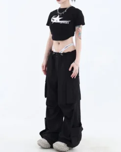 Pants & Trousers*Boogzel Clothing Got Chemistry Aesthetic Cargo Pants