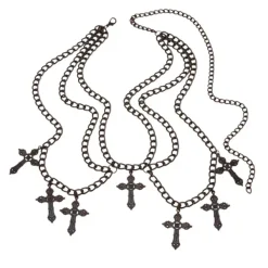 Other|Belts & Chains*Boogzel Clothing Gothic Cross Layered Chain Belt