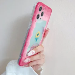Iphone Cases*Boogzel Clothing Gradient Flower iPhone Case Pink