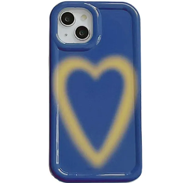 Iphone Cases*Boogzel Clothing Gradient Heart iPhone Case Blue