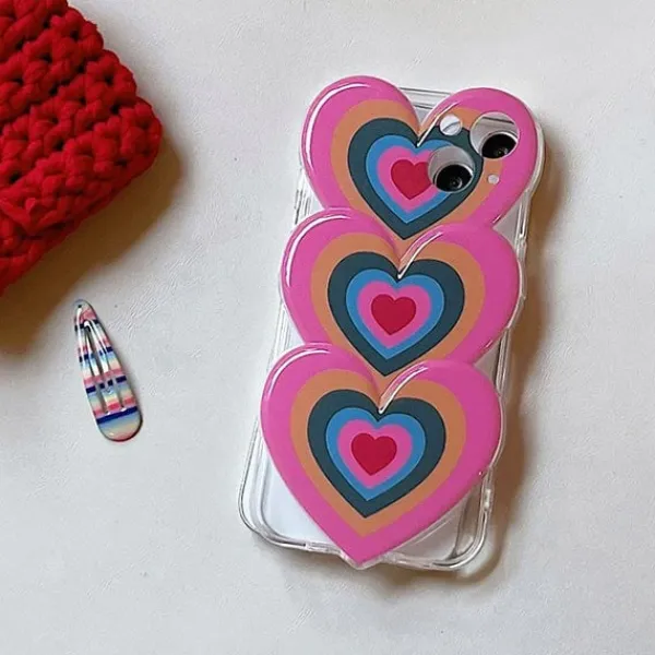 Iphone Cases*Boogzel Clothing Gradient Hearts iPhone Case