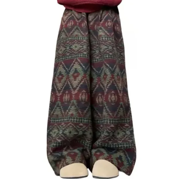 Pants & Trousers*Boogzel Clothing Grandma Aesthetic Patterned Pants Multi