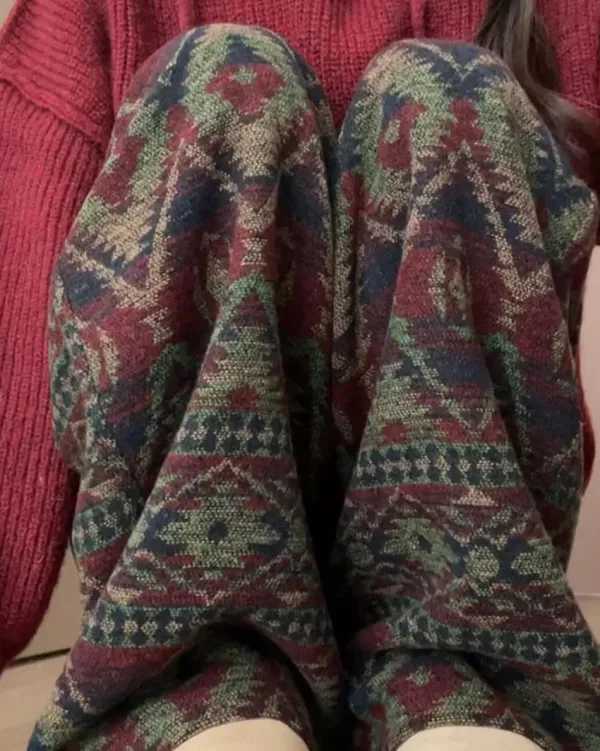 Pants & Trousers*Boogzel Clothing Grandma Aesthetic Patterned Pants Multi