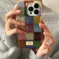Iphone Cases*Boogzel Clothing Grandma Aesthetic Plaid iPhone Case Multi