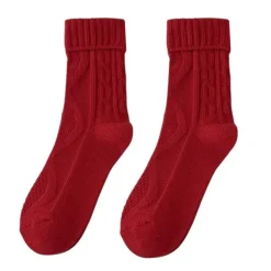 Socks*Boogzel Clothing Grandma Aesthetic Socks Red