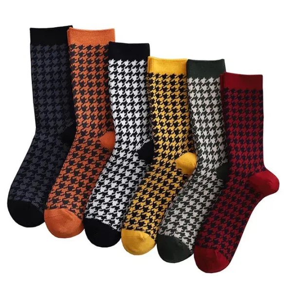 Socks*Boogzel Clothing Grandma Houndstooth Socks