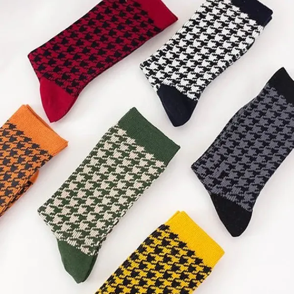 Socks*Boogzel Clothing Grandma Houndstooth Socks