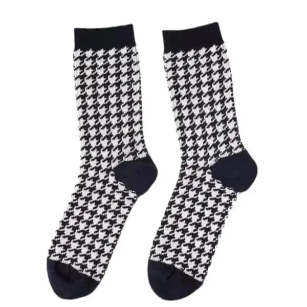 Socks*Boogzel Clothing Grandma Houndstooth Socks