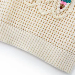 Knit Vests|Crop Tops*Boogzel Clothing Grandmacore Cropped Knit Vest Beige