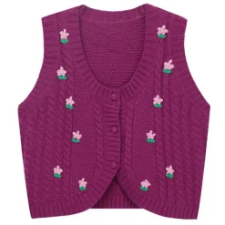 Knit Vests*Boogzel Clothing Grandmacore Knit Vest