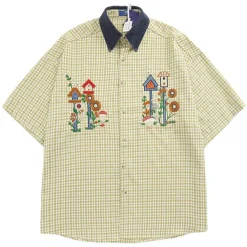 Mens*Boogzel Clothing Grandma's House Plaid Shirt