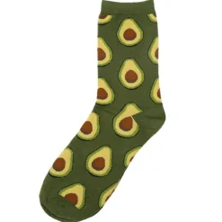 Socks*Boogzel Clothing Avocado Socks Green