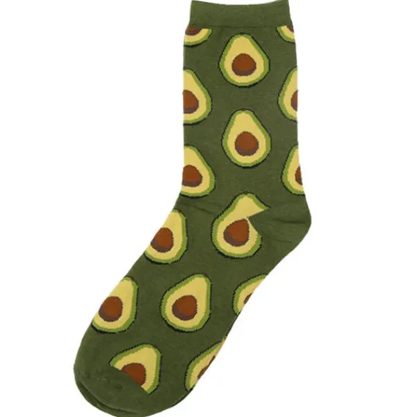 Socks*Boogzel Clothing Avocado Socks Green