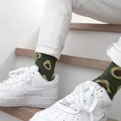 Socks*Boogzel Clothing Avocado Socks Green
