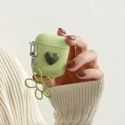 Iphone Cases*Boogzel Clothing Flower AirPods Case Green