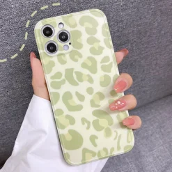 Iphone Cases*Boogzel Clothing Leopard Print iPhone Case Green