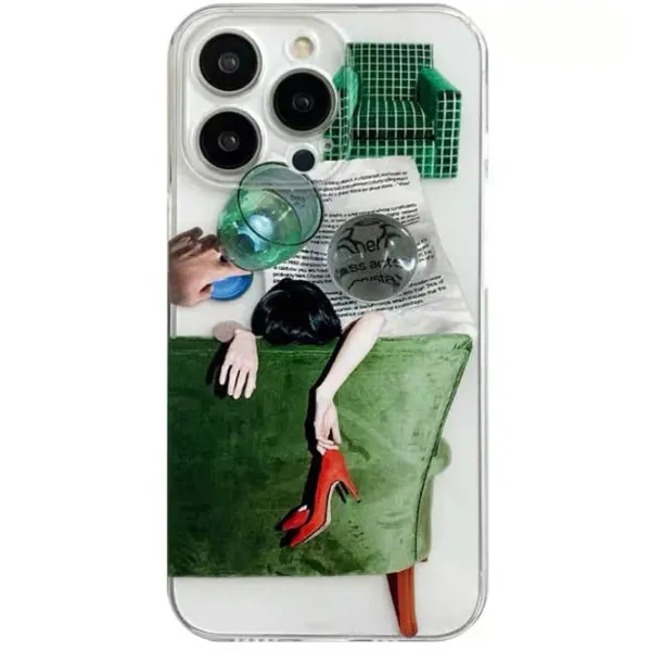 Iphone Cases*Boogzel Clothing Sofa iPhone Case Green