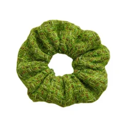Hair Accessories*Boogzel Clothing Tweed Scrunchie Green