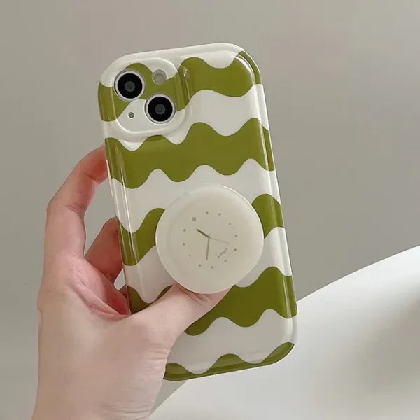 Iphone Cases*Boogzel Clothing Wave Pattern iPhone Case Green