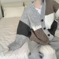 Knit Cardigans*Boogzel Clothing Fringe Grandma Cardigan Grey