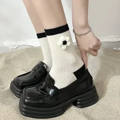 Socks*Boogzel Clothing Grunge Aesthetic Flower Socks