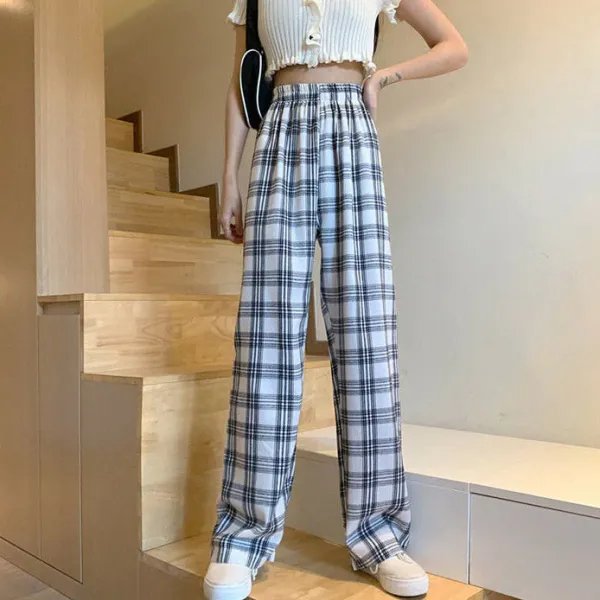 Pants & Trousers*Boogzel Clothing Grunge Aesthetic Plaid Pants