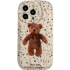 Iphone Cases*Boogzel Clothing Grunge Bear iPhone Case