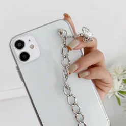Iphone Cases*Boogzel Clothing Grunge Butterfly Chain iPhone Case Transparent