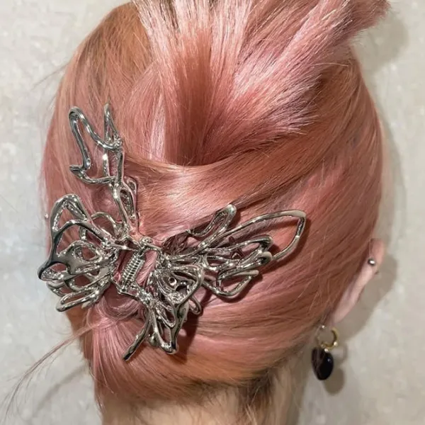 Hair Accessories*Boogzel Clothing Grunge Butterfly Hair Claw