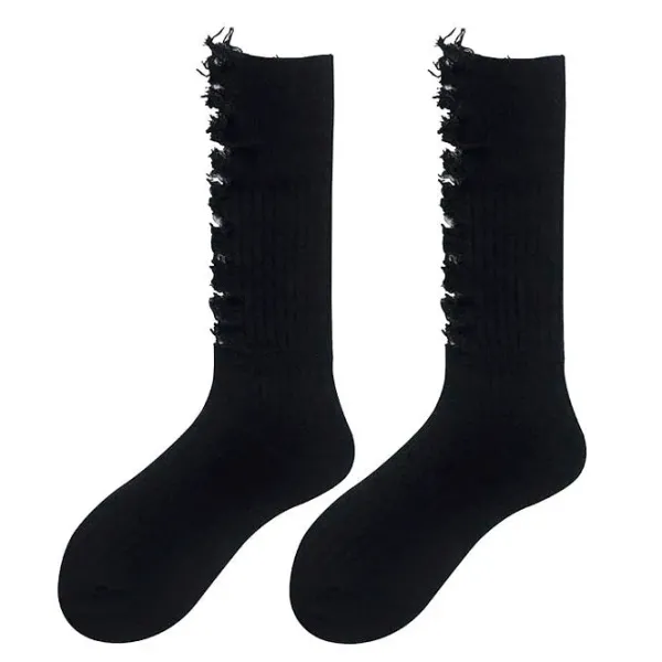 Socks*Boogzel Clothing Grunge Distressed Socks
