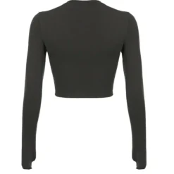 Long Sleeve Tops*Boogzel Clothing Grunge Eyes Long Sleeve Tee Grey