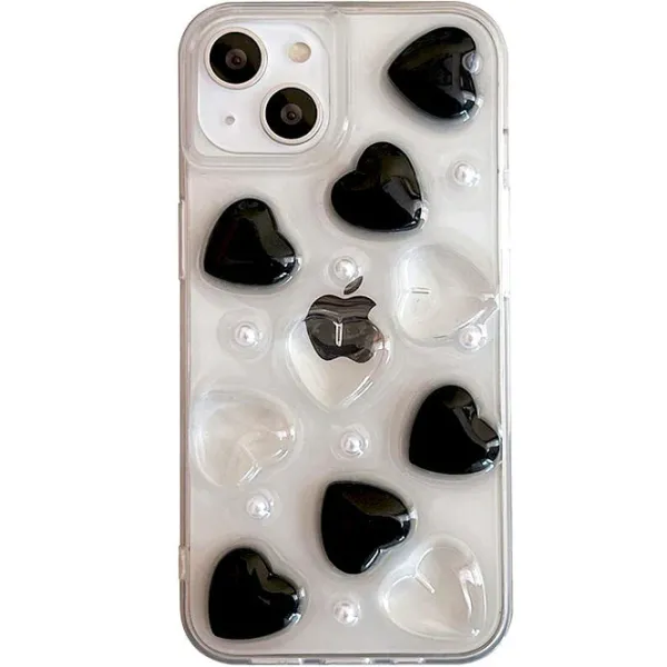 Iphone Cases*Boogzel Clothing Grunge Hearts iPhone Case
