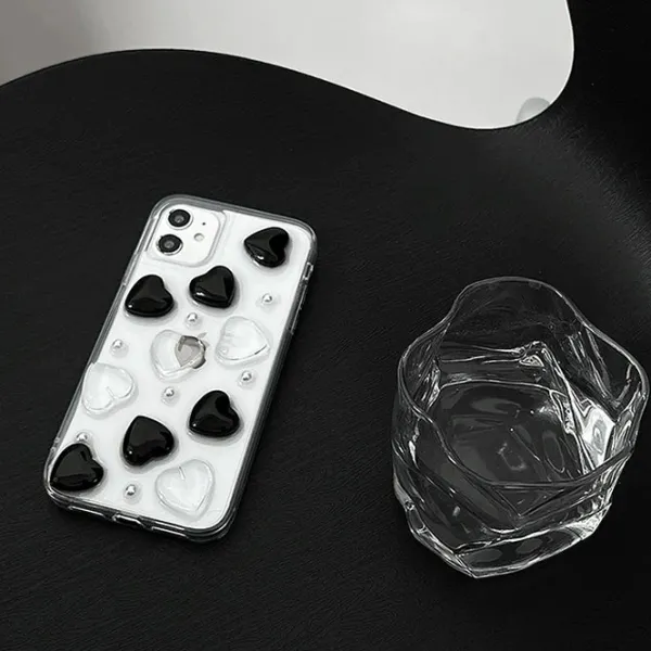 Iphone Cases*Boogzel Clothing Grunge Hearts iPhone Case
