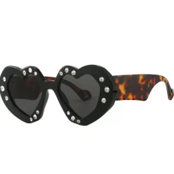 Sunglasses*Boogzel Clothing Grunge Style Bold Heart-Shaped Sunglasses