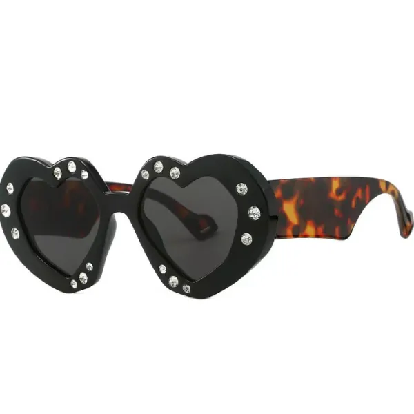 Sunglasses*Boogzel Clothing Grunge Style Bold Heart-Shaped Sunglasses